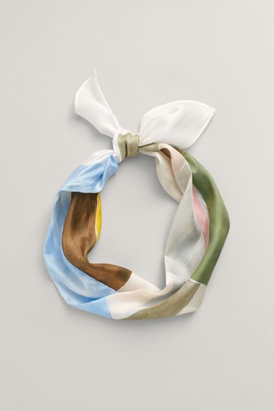 Art Print Long Silk Scarf from Gant