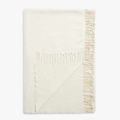 Wool Cashmere Throw from John Lewis & Partners