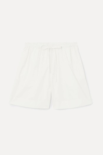 Gathered Drawstring Shorts