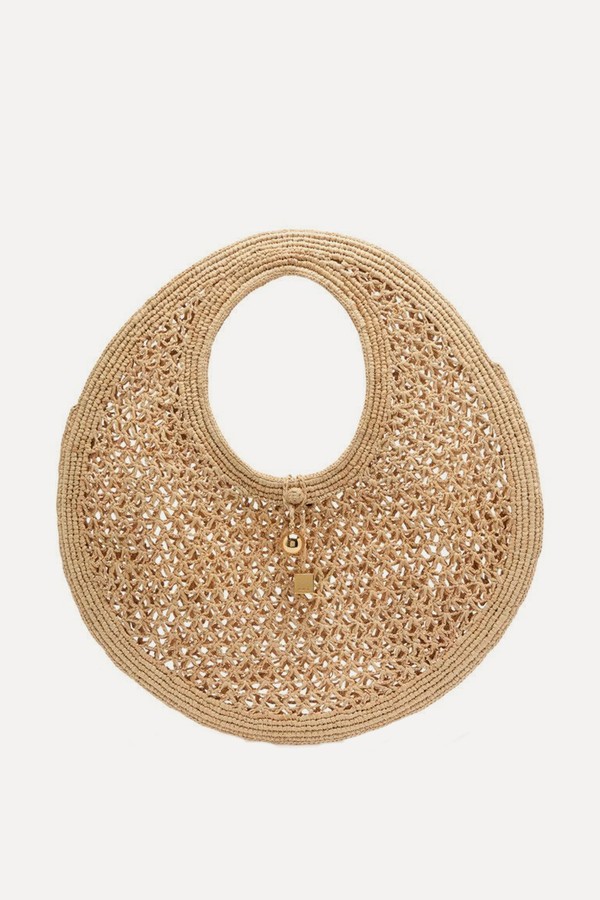 Le Round Spiaggia Raffia Tote from JACQUEMUS