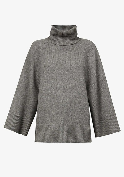 Turtleneck Wool & Cashmere-Blend Jumper from Theory