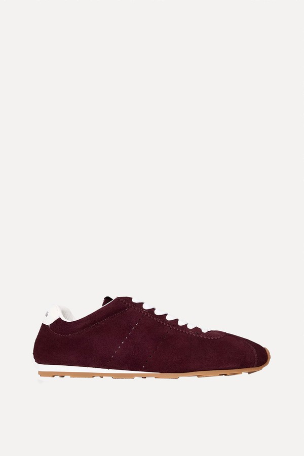 Plume Suede Sneakers from Miu Miu