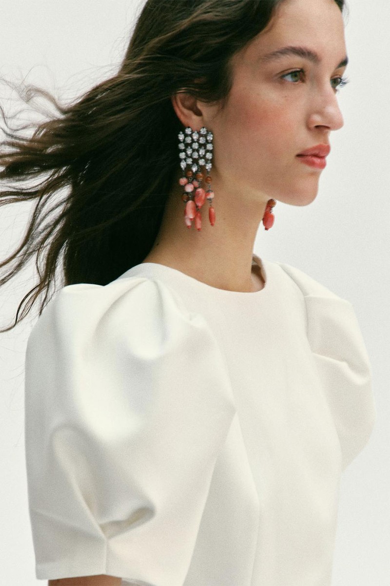 Waterfall Gemstone Earrings from Zara