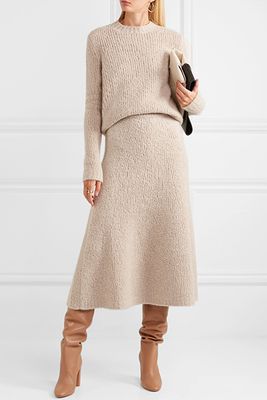 Philippe Cashmere And Silk-Blend Bouclé Sweater from Gabriela Hearst