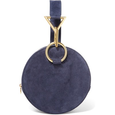 Azar Suede Clutch from Tara Zadeh