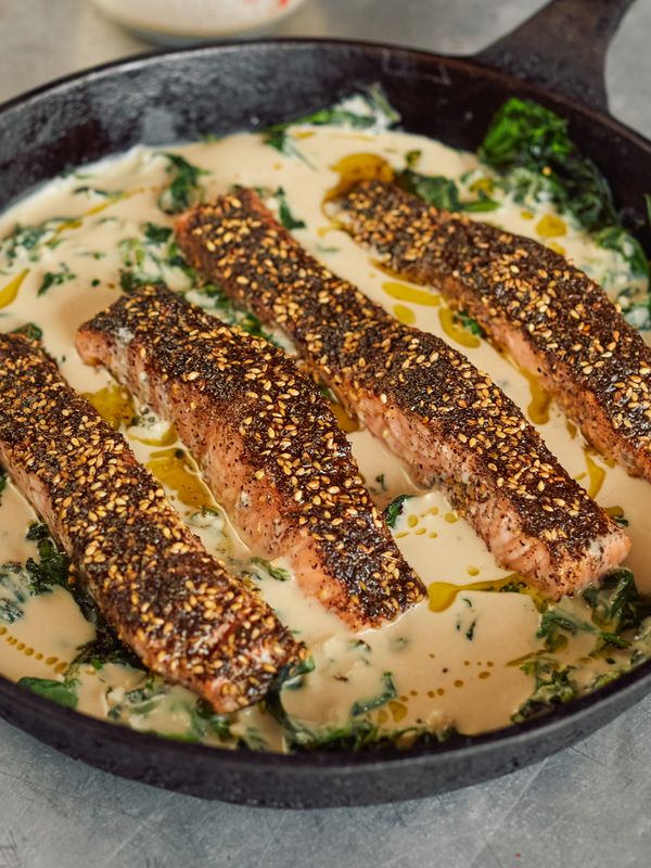 Za’atar Salmon & Tahini