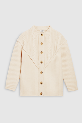 Eco-Friendly Wool Buttoned Waistcoat  from Claudie Pierlot 