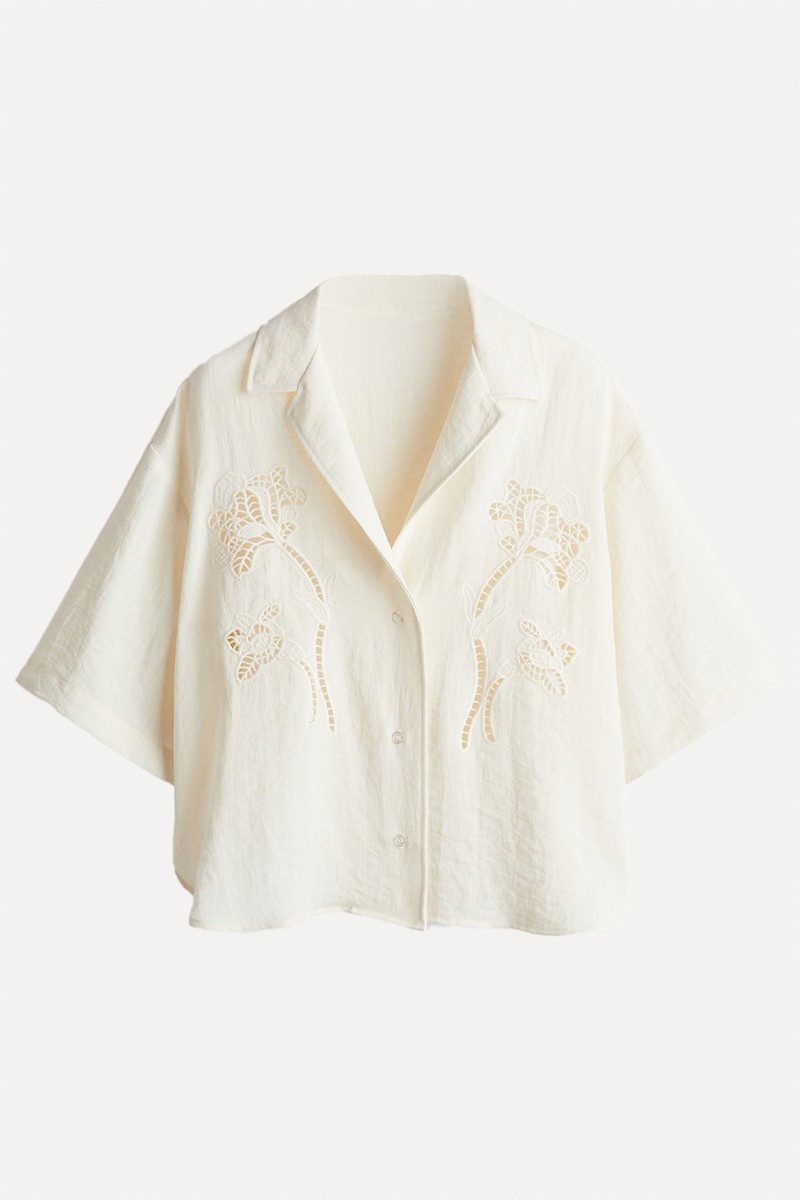 Broderie Anglaise Shirt from H&M