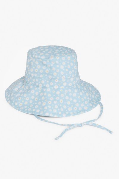 Wide Brim Daisy Bucket Hat from Monki