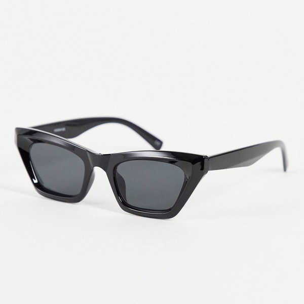 Recycled Frame Square Cat Eye Sunglasses from ASOS Design