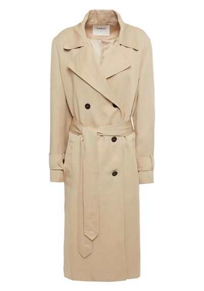 Double-Breasted Twill Trench Coat from Ba&Sh