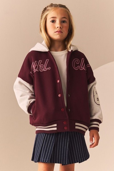 Varsity Embroidered Jacket 