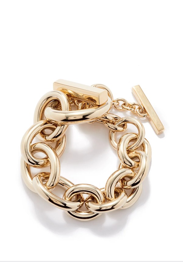 Chunky Gold Bracelet from Jacquemus