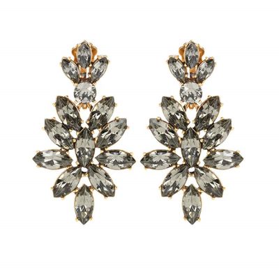 Crystal Clip-On Earrings