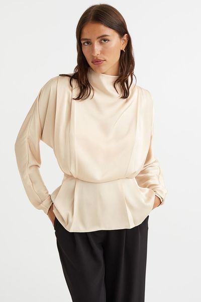 Satin Blouse, £24.99 | H&M