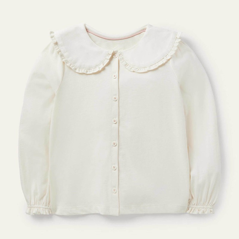 Jersey Collar Top