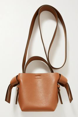 Micro Knotted Leather Shoulder Bag from Acne Studios