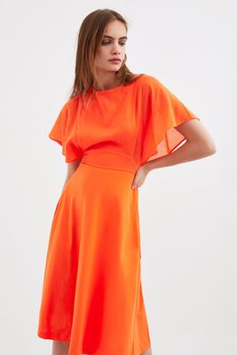 Dress with Low-Cut Back from Zara