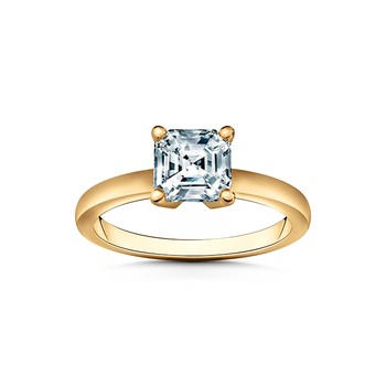 Classic Solitaire Engagement Ring from Vashi