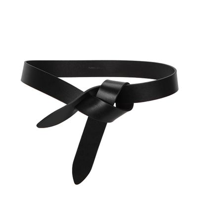 Lecce Black Leather Belt from Isabel Marant Étoile