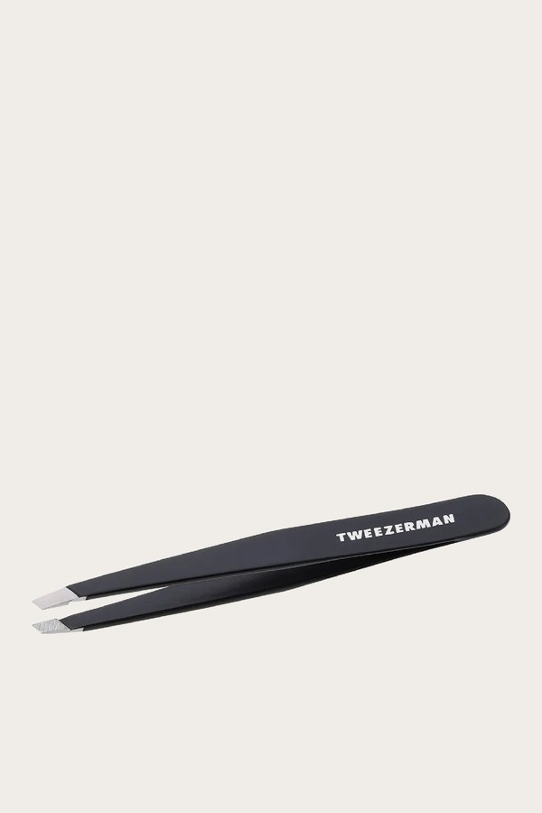 Black Matte Slant Tweezer  from Tweezerman 