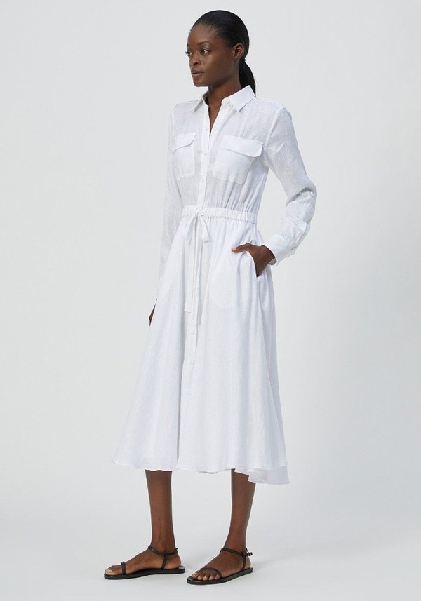 Jacquot Linen Dress from Equipment