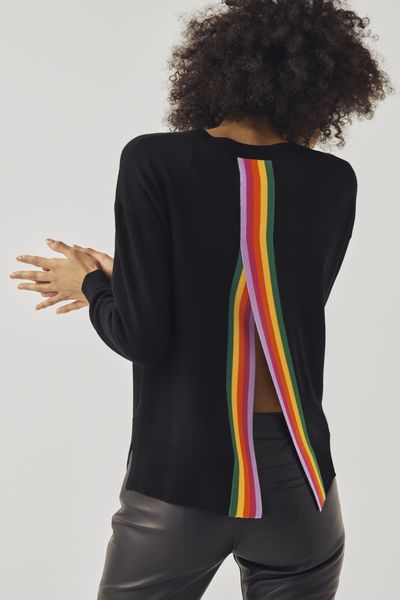 Mix/Madeleine Thompson | Open Back Rainbow Jumper, £89