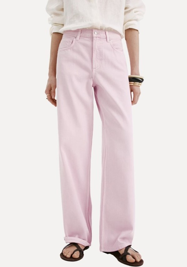 Straight Low-Waist Jeans