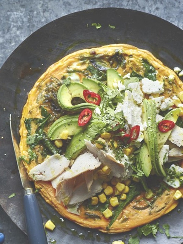 Chicken & Feta Mexican Tortilla