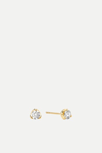 Lab Grown Diamond Round Studs 0.5 TCW