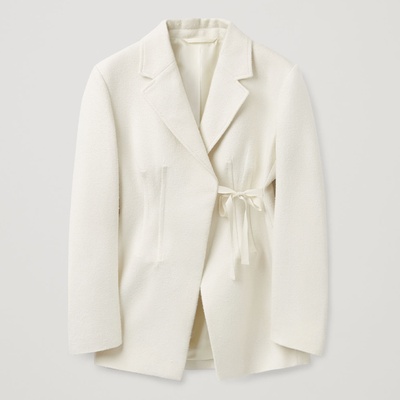 Fitted Tie-Up Blazer  from COS