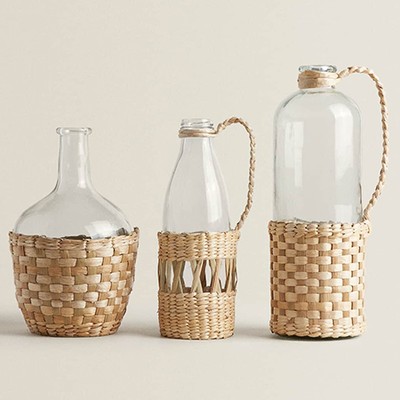 Set of Woven Jugs