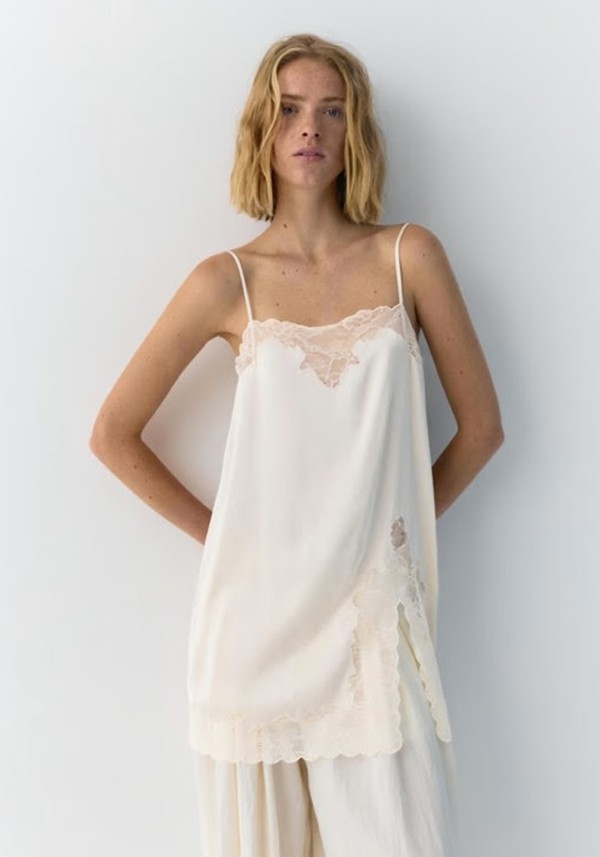 Lace-Trim Camisole Top 