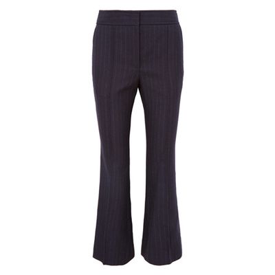 Ridge Pinstriped Wool Flared Pants from Joseph