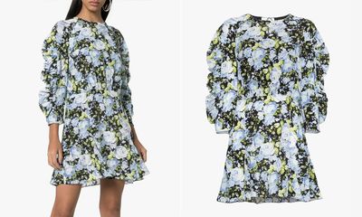 Floral Print Mini-Dress from Les Reveries