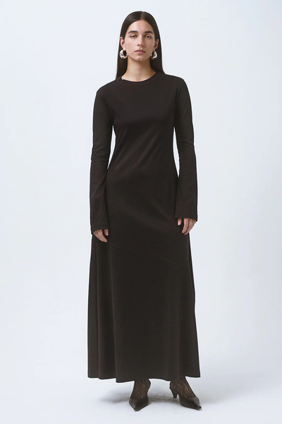 0053 Long Jersey Dress