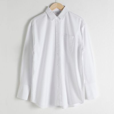 Oversized Button-Up Shirt from & Other Stories 