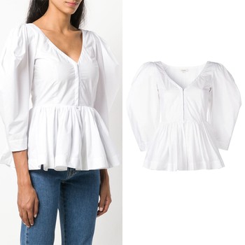 Vera V-neck Blouse from Isa Arfen