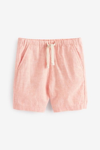 Linen Blend Shorts from Next