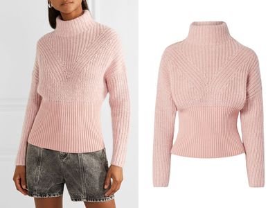 Medford Ribbed Cotton-Blend Turtleneck Sweater from Iro
