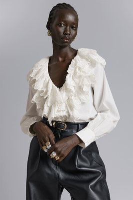 Layered Ruffle Blouse from & Other Stories 