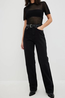 Wide Leg High Waisted Denim from NA-KD