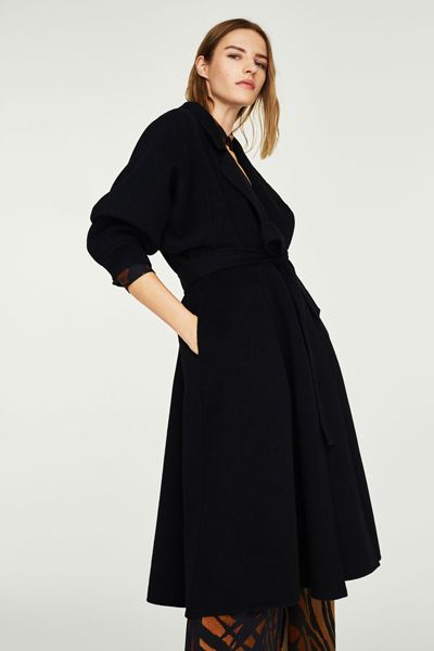 Voluminous Wool Coat from Uterque