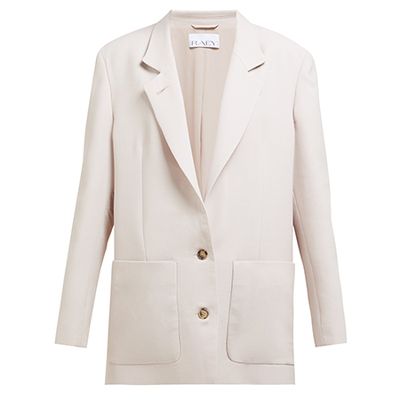 Relaxed-Fit Wool-Blend Blazer from Raey