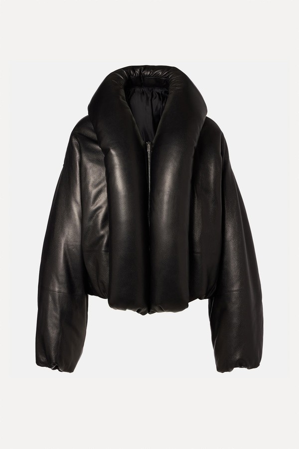 Leather Bomber Jacket from Alaïa