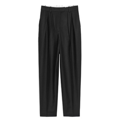 Wool Flannel Trousers from Arket