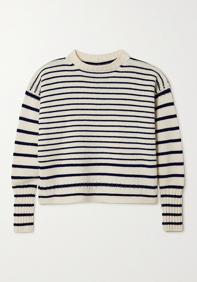 Ballina Striped Wool Sweater from & Daughter