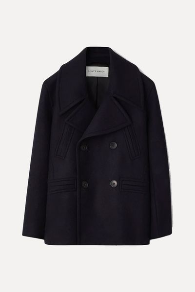 Alton Wool Peacoat from A Day's March