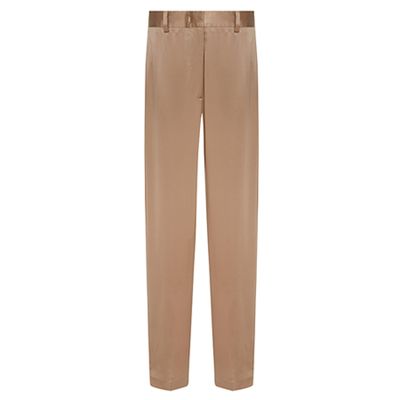 High-Rise Satin Trousers from Joseph