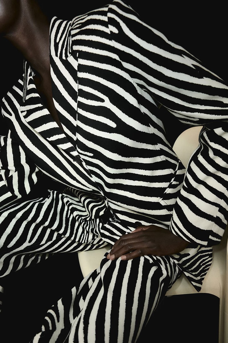 Single-Breasted Twill Blazer from H&M